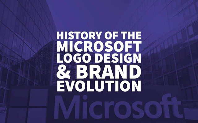 Microsoft标志设计和品牌演变的历史