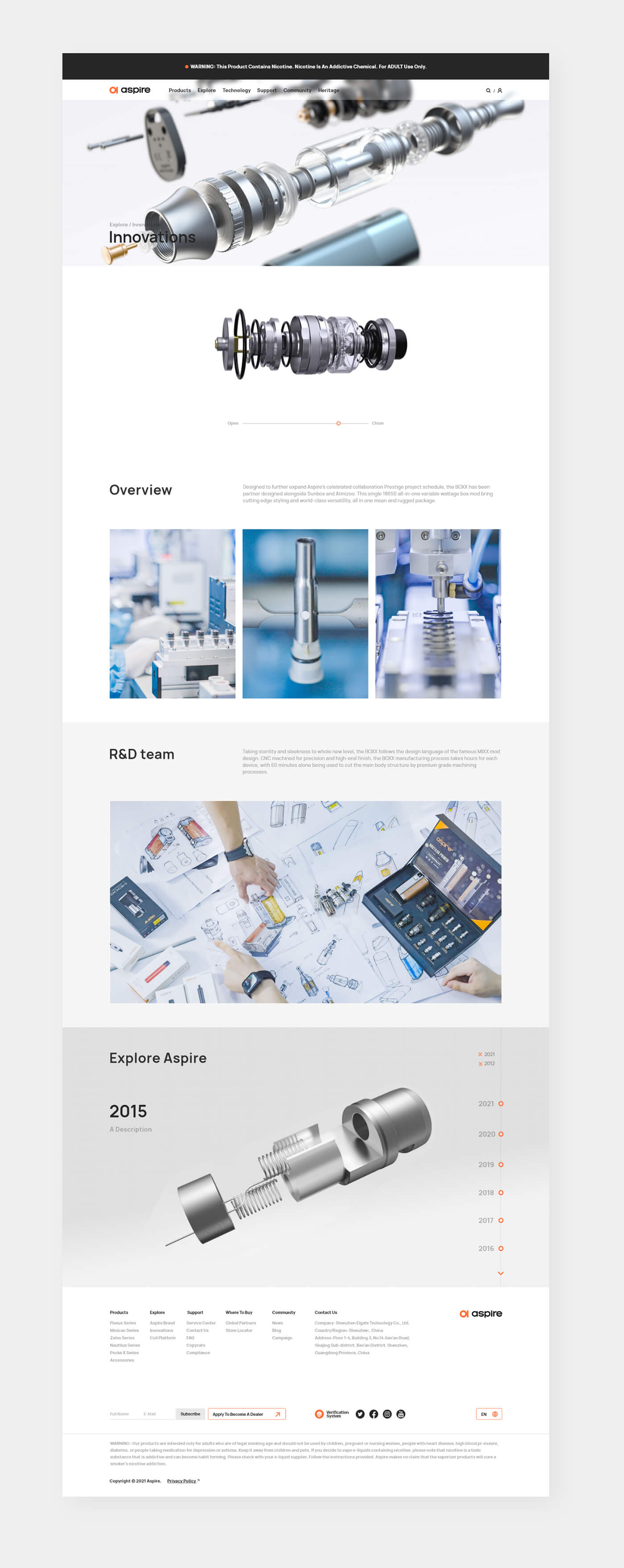 Aspire Official website 素马设计作品插图 Aspire Official website 素马设计作品插图