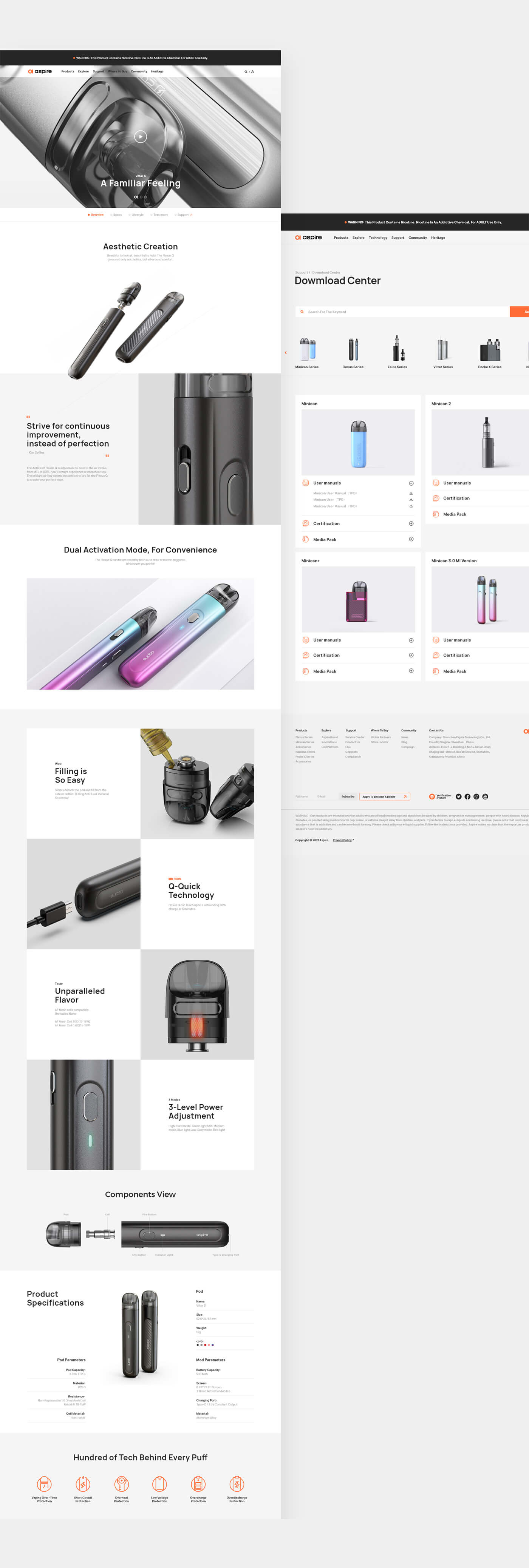 Aspire Official website 素马设计作品插图 Aspire Official website 素马设计作品插图